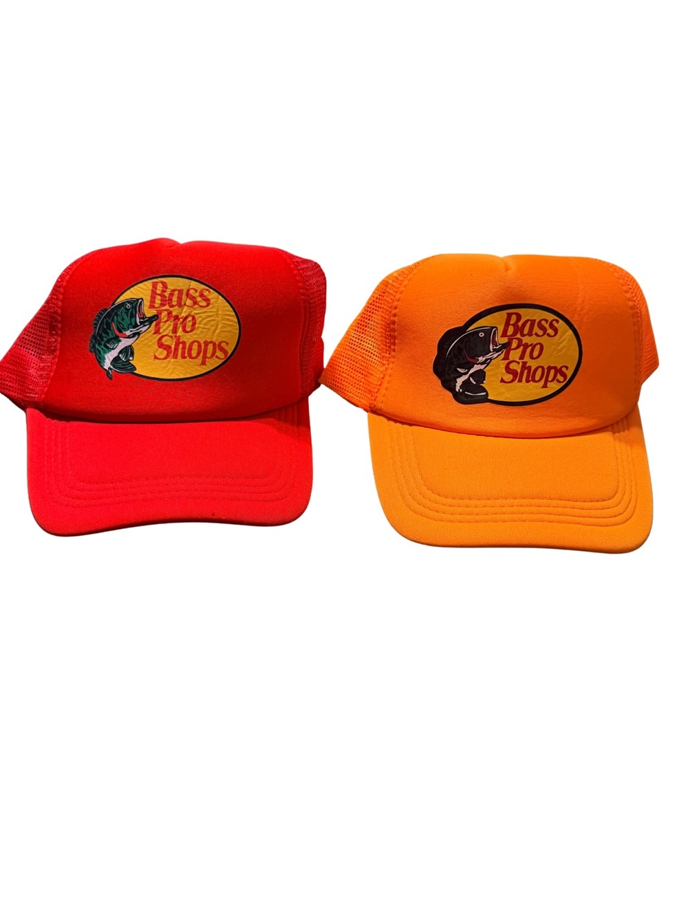 Bass Pro Shops  Mesh Cap Set - Red & Orange